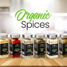 Organic Spices and Seasonings Set (40 Ounce)
