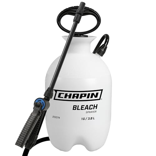 20074 1 Gallon Bleach Pump Sprayer for Cleaning & Disinfecting