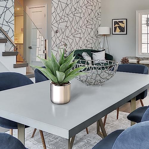 Large Agave Plant Artificial Succulent 13" Fake Aloe Vera Plant in Pot Faux Agave Plants Realistic Artificial Potted Plants for Living Room Table Bathroom Shelf Office Desk Home Indoor Decor
