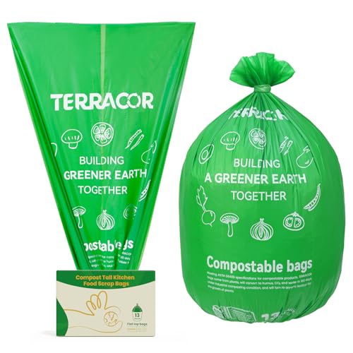 13 Gallon Compostable Trash Bags (50 Count)