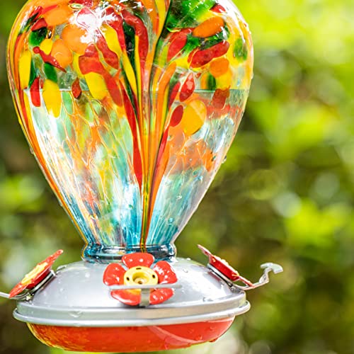 2 Packs Hummingbird Feeder for Outdoors Hanging Ant and Bee Proof (2 Count)