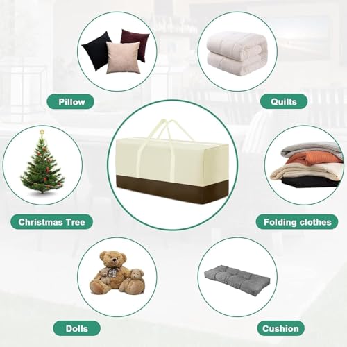 Extra Large Patio Outdoor Waterproof Cushion Storage Bag