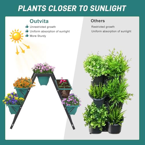 Green Raised Garden Planter Bed (5 Count)