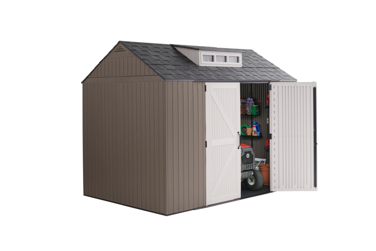 Extra Large Resin Outdoor Storage Shed With Floor