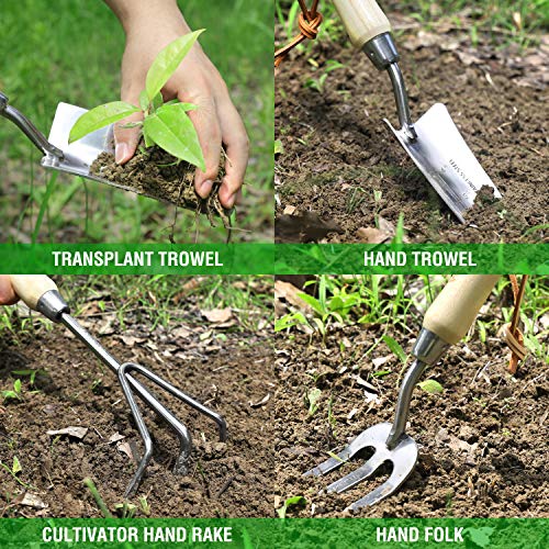 8 Piece Garden Tools Set