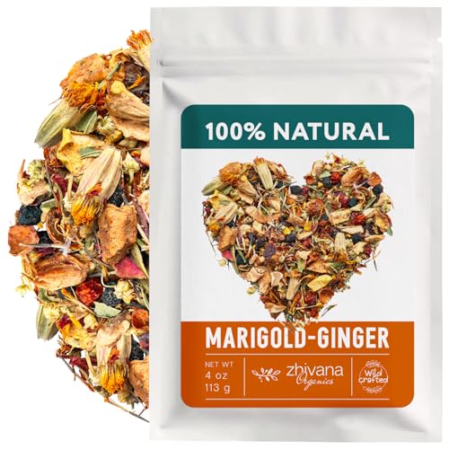 Ginger Tea with Marigold (4 oz)