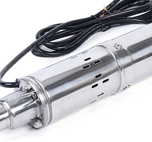 3 Inch Solar Water Pump Submersible Well Deep Bore Screw Well Garden Irrigation Kit with MPPT Controller