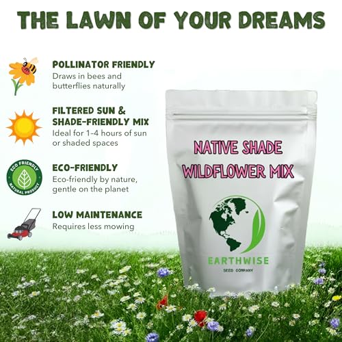 Earthwise Shady Native Wildflower Seed Mix