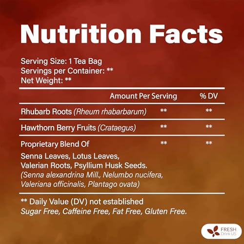 Premium Colon Cleanse Tea (135 TeaBags)