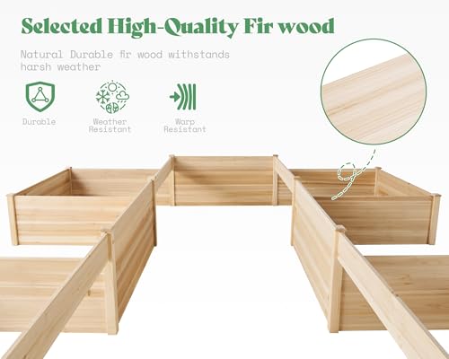 Double Layer Raised Garden Bed