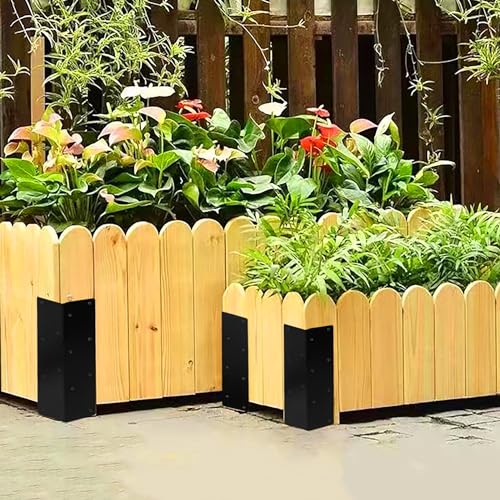 12 Pcs Raised Garden Bed Corner Brackets (12 Count)