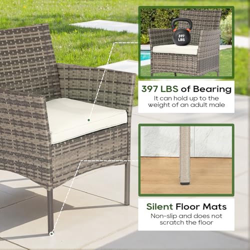 3 Piece Patio Furniture Set (3 Count)