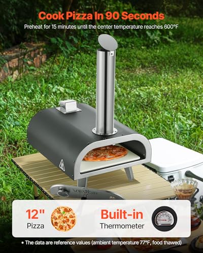 Outdoor Pizza Oven (Black)