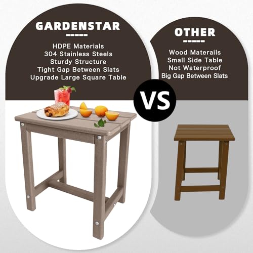 Adirondack Square Side Table
