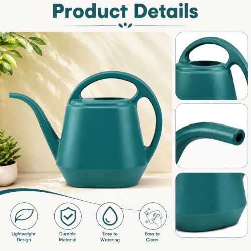 Watering Can Plastic 4 Litre Lightweight Water Sprayer Watering Bottle for Garden Outdoor House Flower Bonsai Plant