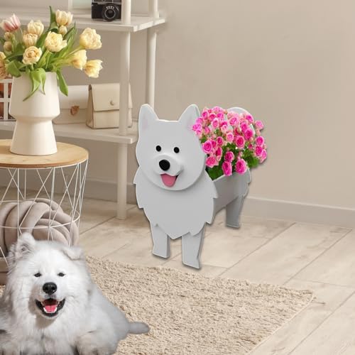 Samoan Dog Planter Pots