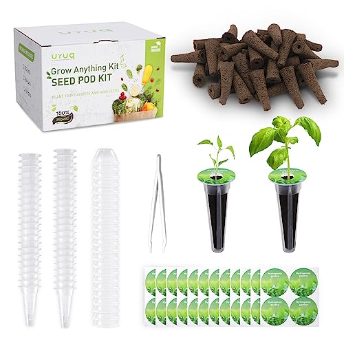 180pcs Hydroponic Pods Kit Compatible with AeroGarden & Most Brands