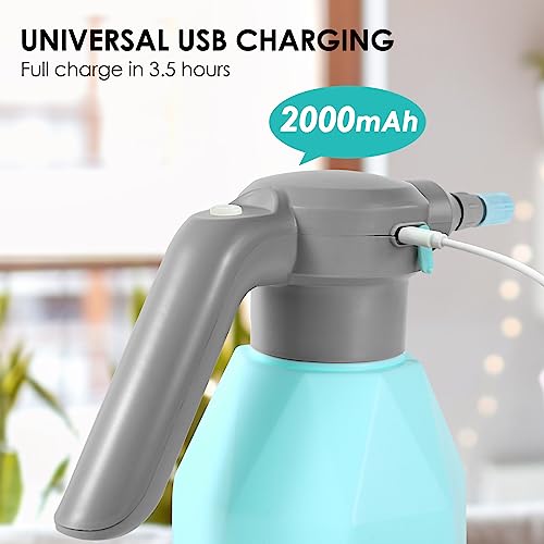 0.5 Gallon Electric Spray Bottle Plant Mister for Indoor