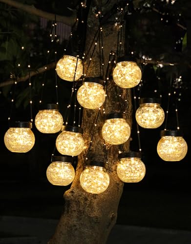 Solar Lights Outdoor Waterproof 12 (12 Count)