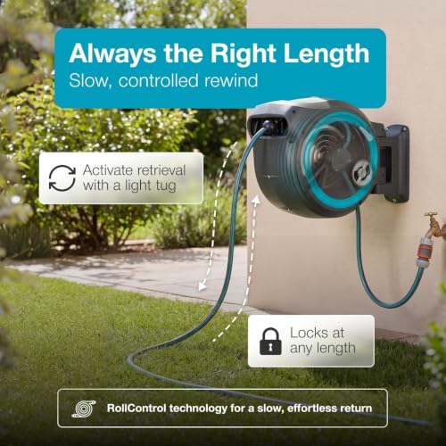Retractable Garden Hose Reel