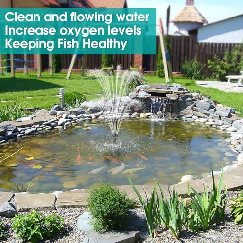 Pond Filter with Fountain Pump Kits (Corded Electric)