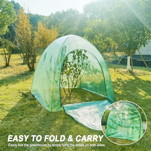 59″*59″*60″ Large Winter Plant Warm Covers with Air Hole for Raised Bed