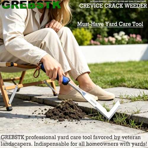 Crack Weeder Crevice Weeding Stainless Steel Sharp Lightweight Tool