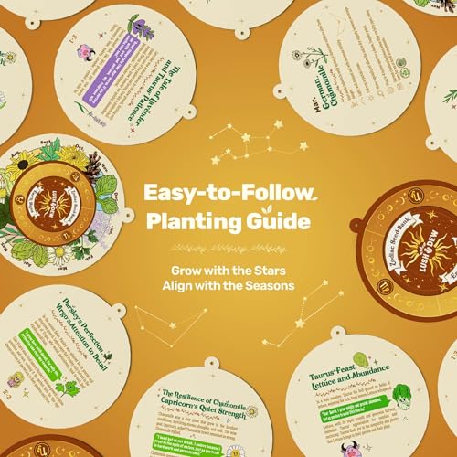 Lush&Dew Zodiac Garden Seed Bank Earth Sign (16 Count)