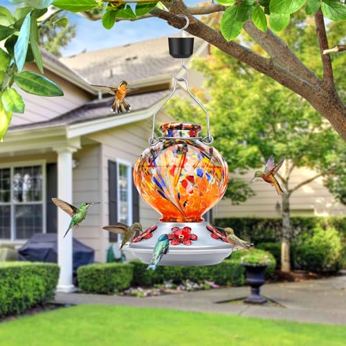 Hummingbird Feeders for Outdoors Hanging