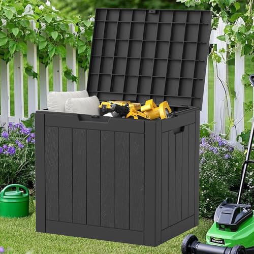 35 Gal Outdoor Storage Box Waterproof Lockable