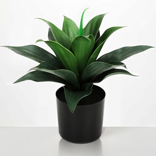 Agave Plant Artificial Large Artificial Succulent Faux Agave Plant in Pot