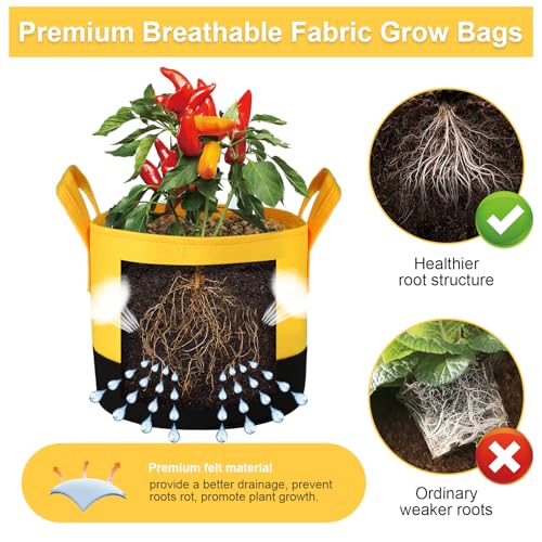 Grow Bags 5 Gallon (6 Count)