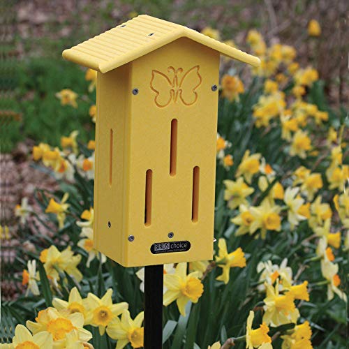 SNPMBFH Recycled Pole Mounted Butterfly House w