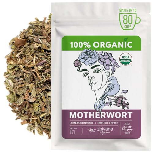 Organic Motherwort Herb Loose Leaf 3oz (3 oz)
