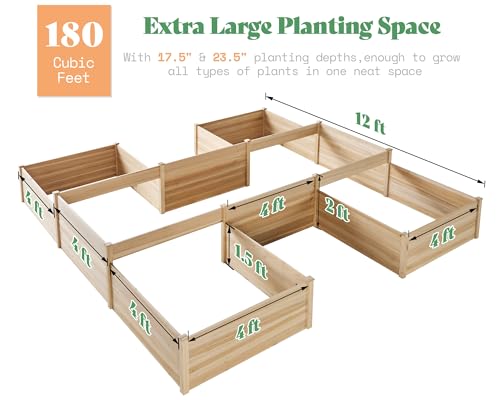 Double Layer Raised Garden Bed
