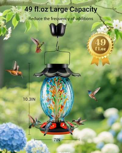 Solar Hummingbird Feeder