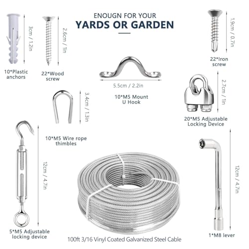 3 16 Wire Rope Kit
