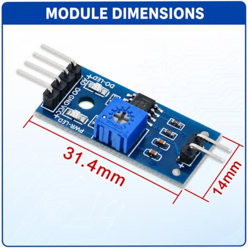 10 Pack Soil Moisture Sensor Module (10 Count)