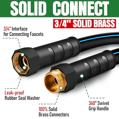 Heavy Duty Garden Hose 6ft (16 Ounce)