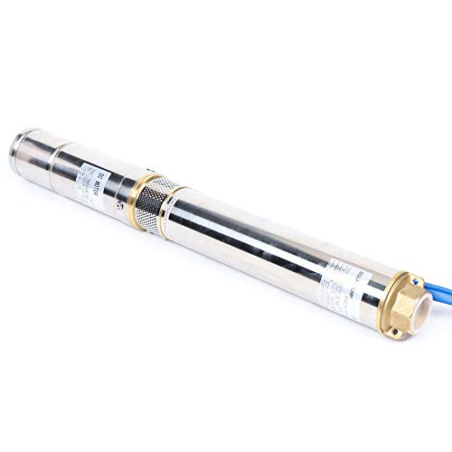 3 Inch Solar Water Pump Submersible Well Deep Bore Screw Well Garden Irrigation Kit with MPPT Controller