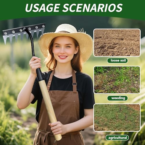 Upgraded Cultivator rake