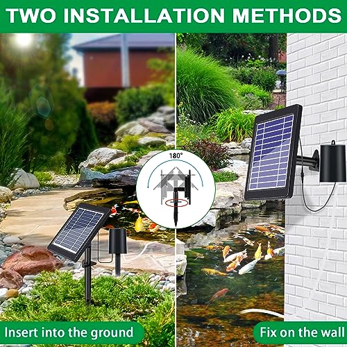 Solar Pond Aerator with Air Pump