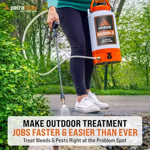 Tools HD2000 S 2 Gallon Battery Powered Garden Sprayer