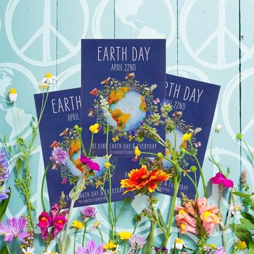 Earth Day Planet Pollinator Flowers (25 Count)