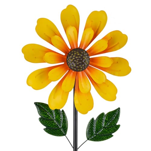 Sunflower Wind Spinners Outdoor (13inch(Sunflower-A))
