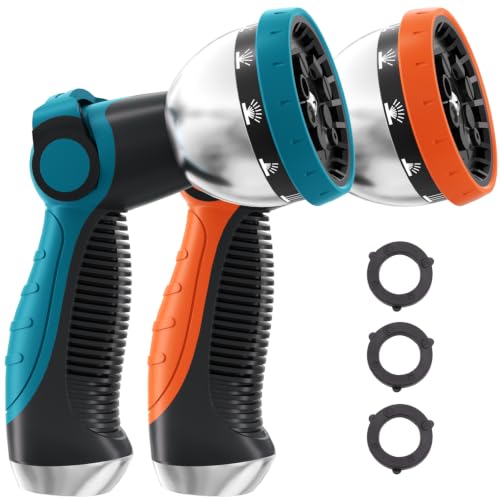Garden Hose Nozzle Sprayer (BlueOrange)