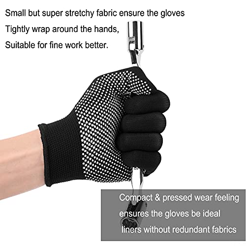 24Pcs Work Glove Liners Dry Hand Anti (12 Count)