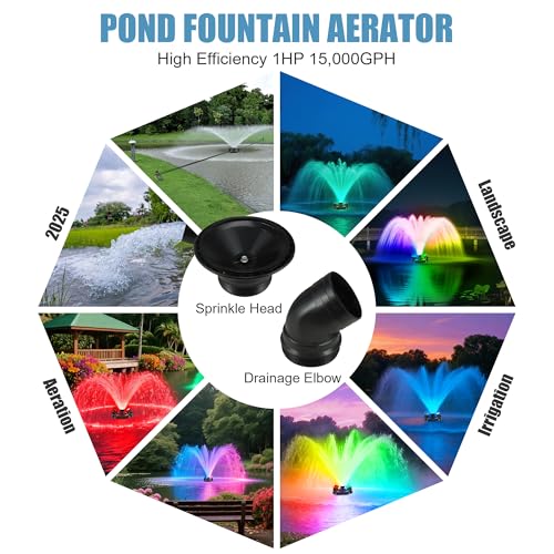Pond Fountain Aerator