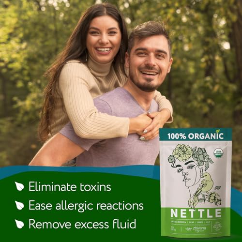 Stinging Nettle Tea Organic Loose Leaf (8 Ounce)