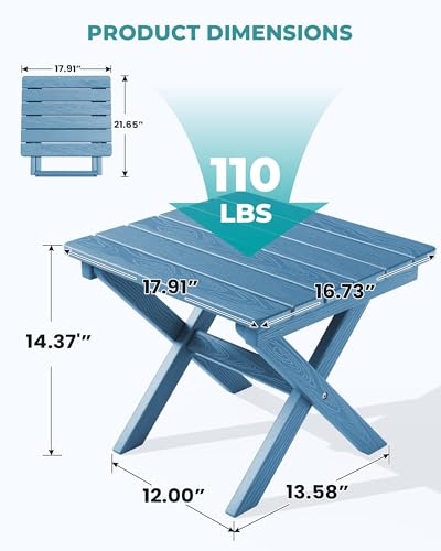 Small Folding Side Table